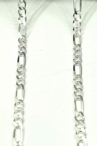 Silver Unisex Figaro 3 Mm Gümüş Kolye Zincir Omr7637