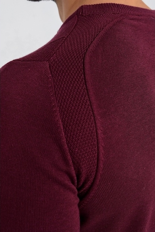 Heyss Bisiklet Yaka Sırt Ve Omuz Detaylı Erkek Triko Kazak