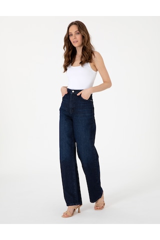 Pierre Cardin Kadın Lacivert Pantolon Jean 50307819-vr033 Lacivert