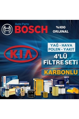 Kia Rio 1.4 Crdı Bosch Filtre Bakım Seti 2011-2017 (495302799)