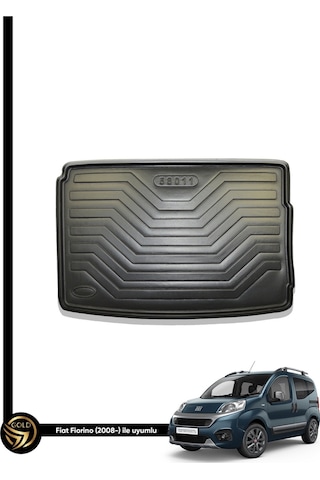 Fiat Fiorino 3d Havuzlu Paspas 2008-2023 + Bagaj Havuzu Kauçuk Set Nova