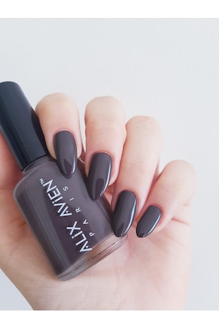 Alix Avien Kahverengi Oje 53 Yüksek Pigmentli Uzun Süreli Kalıcılık Hızlı Kuruma Nail Lacquer 53