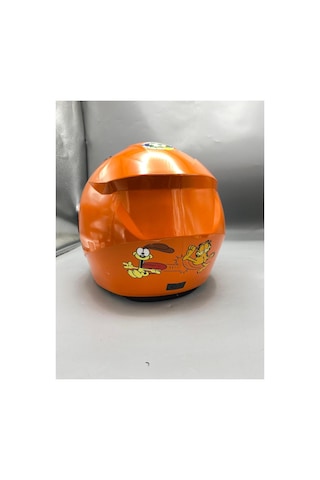 Helmet Açık Kaskı Çocuk Turuncu