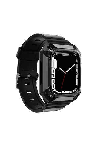 Watch 38mm Uyumlu Krd-88 Sert Pc Kasa Koruyuculu Uyumlu Lkm Kordon-kırmızı