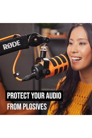 Premium Pop Filtresi - Podmic Ve Usb Mikrofonlar İçin Mavi