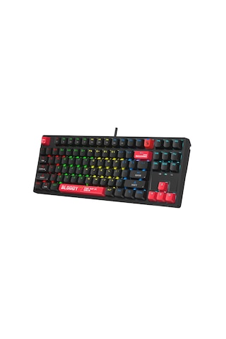 Bloody S87 Mekanik Kırmızı Switch RGB Anti-Ghosting Kablolu Klavye