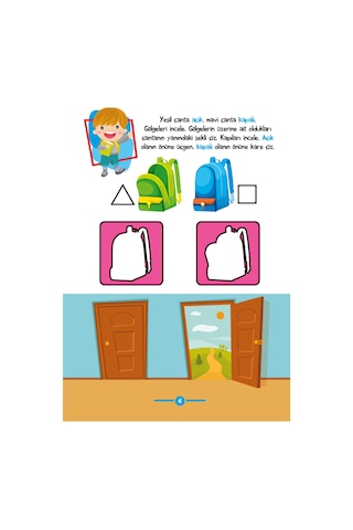 Zihinsel Becerilerimi Geliştiriyorum 3-4 Yaş Kavramlar- Limonkids