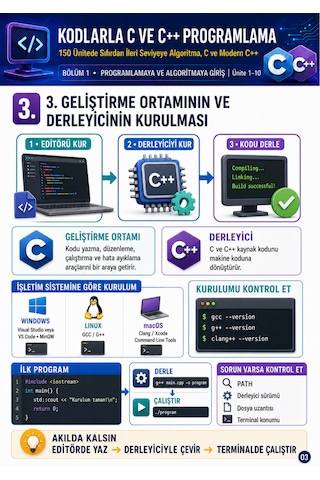 Kodlarla C Ve C++ Programlama Eğitim Kitabı