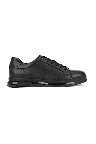 Ziya Erkek Hakiki Deri Sneaker 1611053z17661 Siyah 1611053z17661 000 40