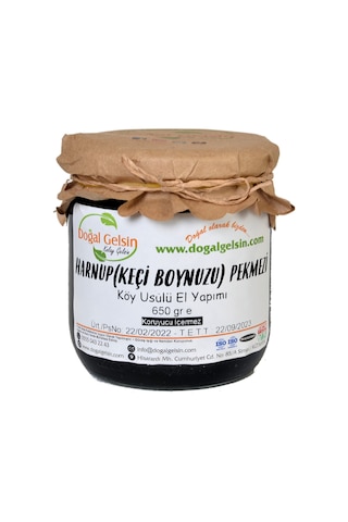 Doğal Gelsin Harnup (Keçi Boynuzu) Pekmezi - 650 gr