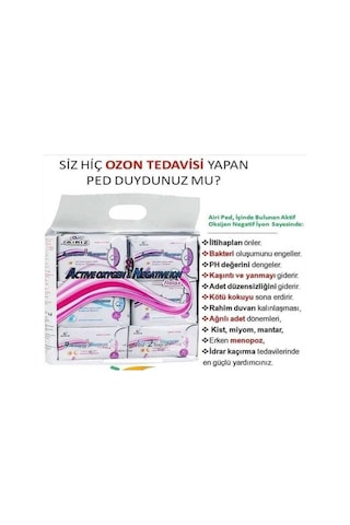 Tiens Airiz Hijyenik Kadın Pedi 6'Lı Set 98 Adet Organik
