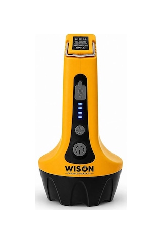 Wison Ws-2626 8 Watt 12 Saat Aydınlatmalı Type-c Şarjlı Projektör Şarjlı Kambur Fener Evimdeyokyok