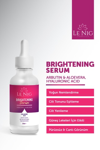 Le Nig Aydınlatıcı ve Cilt Tonu Eşitleyici Serum 30 ML