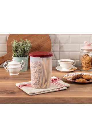 Madame Coco Wesley 3 Bölmeli Erzak Kabı 1ksakl030112,5x13x18cm-carmen Kırmızı