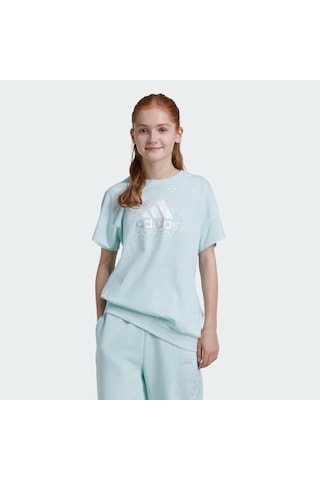 Adidas Girls Glam Çocuk Tişört C-adııv9433c40a00 Mavi