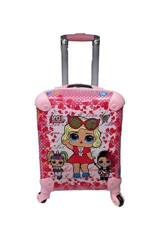Protocol London Lol Kız Çocuk Valizi Pembe