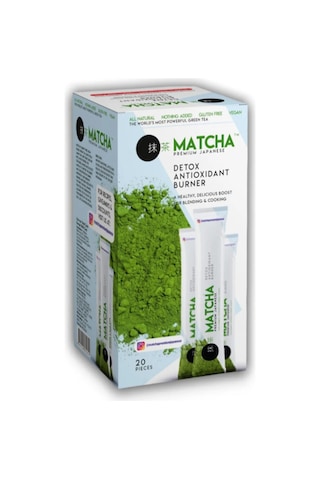 Matcha Premium Japanese Toz Maça Çayı 20 x 10 G