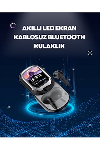 Enc Destekli Bluetooth 5.4 Kulaklık Eq Ayarlı, Akıllı Kutulu -