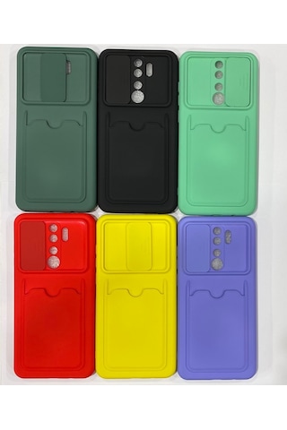 Xiaomi Redmi Note 8 Pro Kartlikli Sürgülü Kamera Korumali Kilif 503674760 Xiaomi Redmi Note 8 Pro Kartlikli Sürgülü Kamera Korumali Kilif 503674760