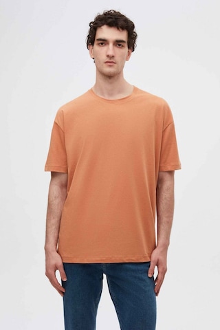 D's Damat Ds Damat Comfort Tarçın %100 Pamuk T-shirt 6HC14ORT02006 Tarçın