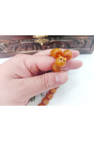 Hareli Miskevi Bağa Tesbih.ölçü 11.5x13