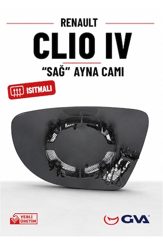 Renault Clio 4-IV Sol Ayna Camı Isıtmalı 963669996r