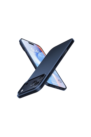 Torras Apple iPhone Uyumlu 17 Pro Max Slimfit Magsafe Kılıf Lacivert
