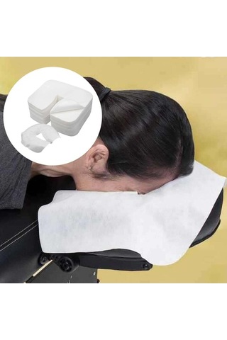 Suntek 100 Adet Tek Kullanımlık U Şekilli Yastık Kılıfı Yüz Koruma