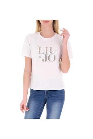 Liu.jo Liujo Wa6489js923 Kadın Tişört Beyaz