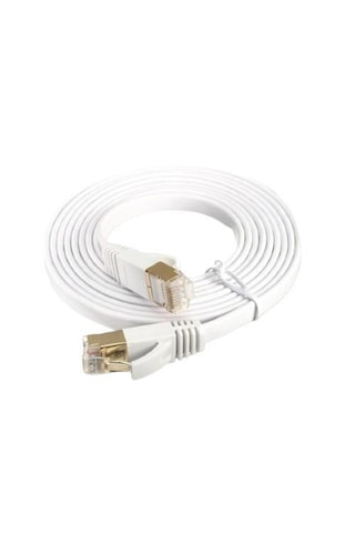 Cat7 Ethernet Rj45 Modem Internet Kablosu 1 Metre 10gbps 600mhz