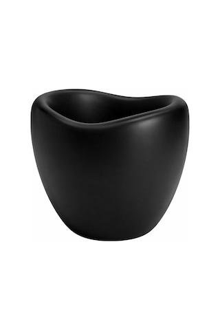 Omnipazar So-lle Lale Saksı Dekoratif Modern Plastik İç Kovalı 52 Litre Siyah