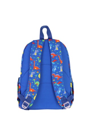 Kaukko Kids Üç Gözlü Erkek Çocuk Okul Sırt Çantası 3d Dinazor Detaylı - L5262 Mavi - Yeşil