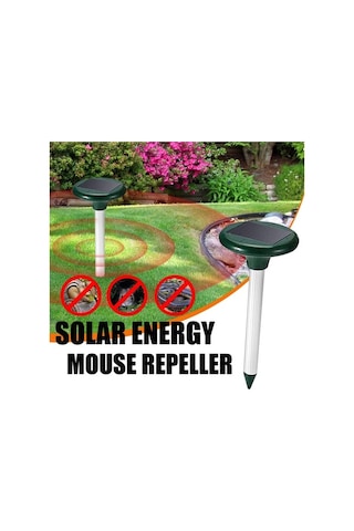Bloomnest Enerji Tasarruflu Güneş Enerjili Fare Kovucu Dış Mekan Bahçe Priz Tipi Yılan Sıçan Kovucu