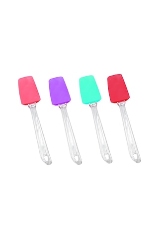 Renkli Silikon Spatula Çok Renkli