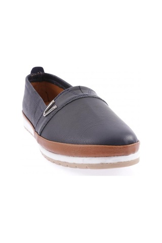 Dgn 805-d-22y Kadin Düz Yan V Toka Comfort Ayakkabi 805-D-2135-R1078 Lacivert