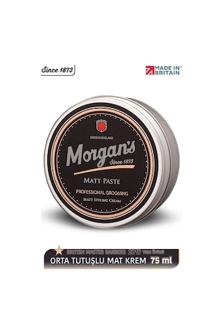Morgan's Matt Paste Styling Cream - Mat Bitiş Şekillendirici Krem 75 Ml