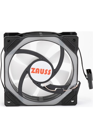 Zauss ZX-300 Sekizgen RGB 12 CM Kasa Fanı