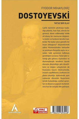 Tatsız Bir Olay - Dostoyevski - Aperatif Dünya Klasikleri