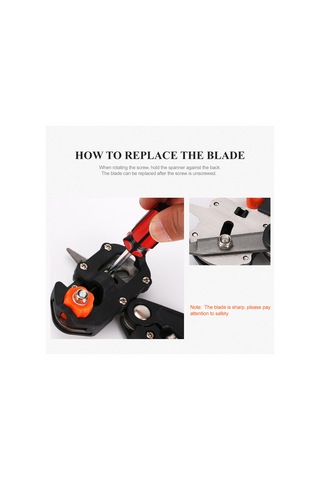 Youmex Ağaç Ve Bitki Aşısı İçin 3'lü Değiştirilebilir Bıçak V-u-ω Kesim , Opp Poşetli, Keskin Ve Hassas Kesim