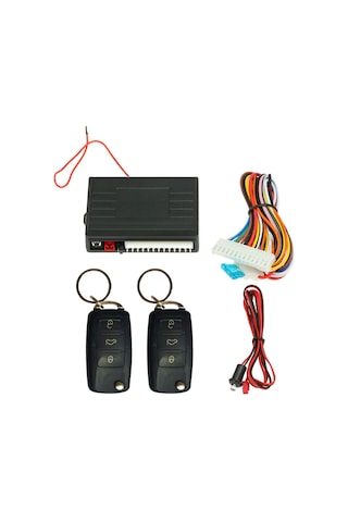 Vkemall Araç Kilidi Uzaktan Kumandalı Kilit Açma Sistemi - Led Göstergeli Ve Bagaj Açma Özellikli