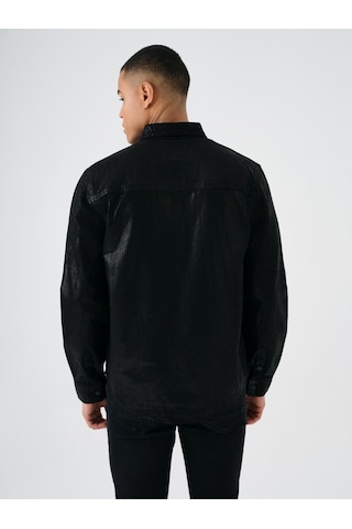 Regular Fit Erkek Gömlek U.kol Denim