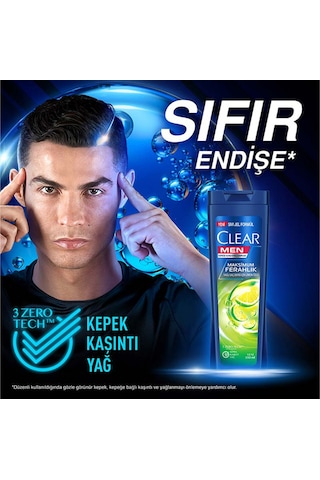 Men Maksimum Ferahlık Yağlı Saç Derisi İçin Kepeğe Karşı Etkili Şampuan 350 Ml