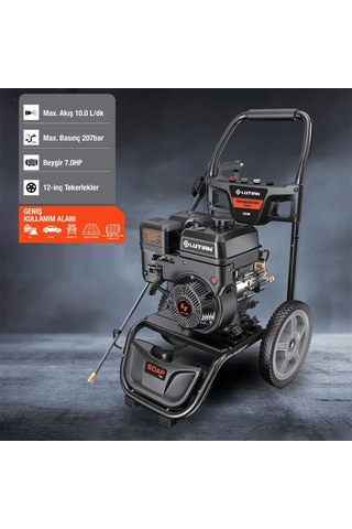 Lutian Lt-810b Benzinli Basınçlı Yıkama Makinesi 207bar 7hp