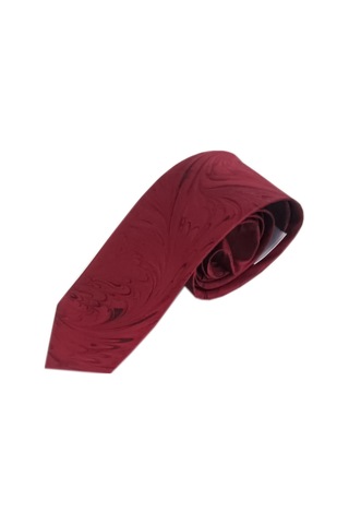 Elifebru Exclusive Handicrafts Ebru Sanatı Saten Kumaş Kırmızı Siyah Erkek Kravat Sakr 152 Kırmızı Siyah 001
