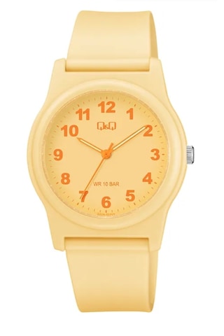 Q&q Unisex Kol Saati G22a-022vy Q1229 Sarı