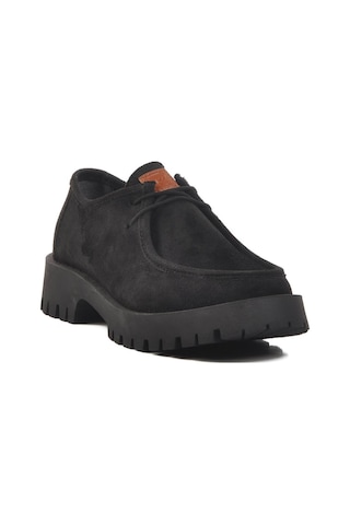 Pierre Cardin Pc-54319 Z Siyah Süet Kadın Günlük Ayakkabı Siyah Süet