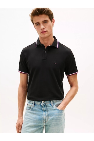 Tommy Hilfiger Tımeless Wool Wıde Leg Pant Kadın Siyah Pantolon - Ww0ww48801