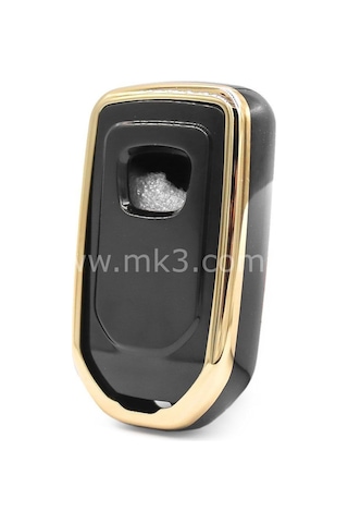 Honda Uyumlu Civic Crv Hrv Accord City Sustasız Anahtar Kılıfı Siyahgold