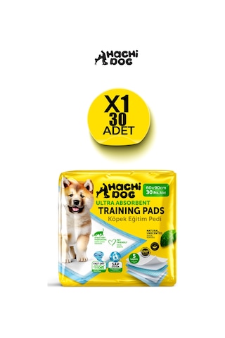 Hachi Dog Köpek Eğitim Pedi 60x90 5 Katman 30 Adet
