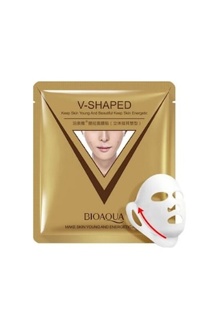 V Shaped Gıdı ve Yüz Ovalını Toparlayıcı Maske